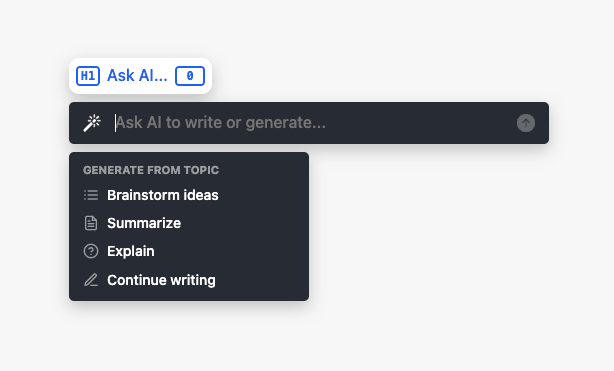 WriteMapper - Ask AI